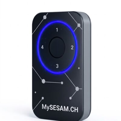 MySESAM M-BT Biometric Funkhandsender 433 und 868 Mhz